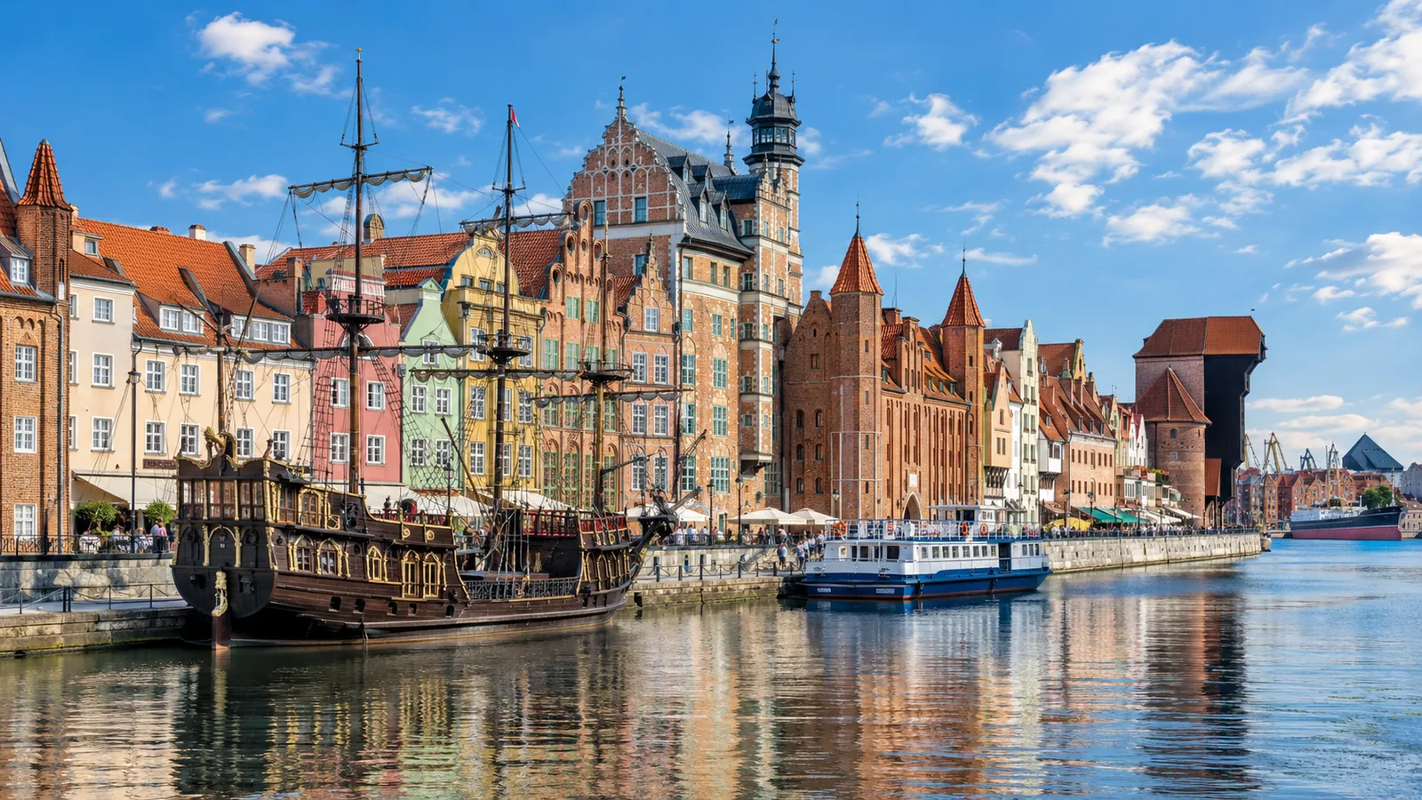 Gdańsk al atardecer