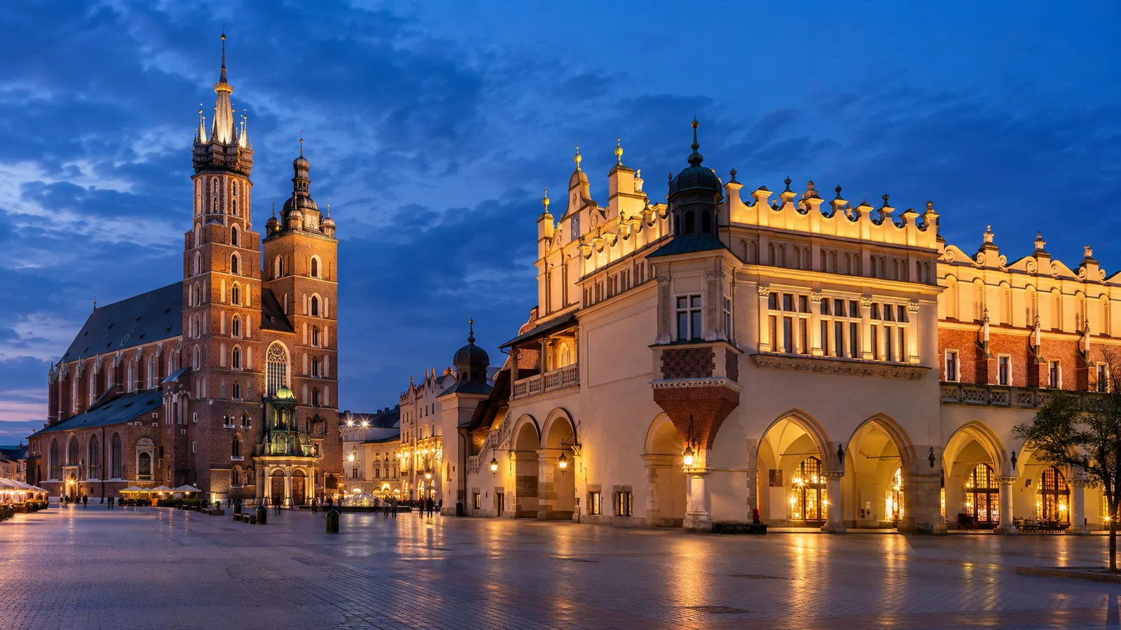 Kraków al atardecer
